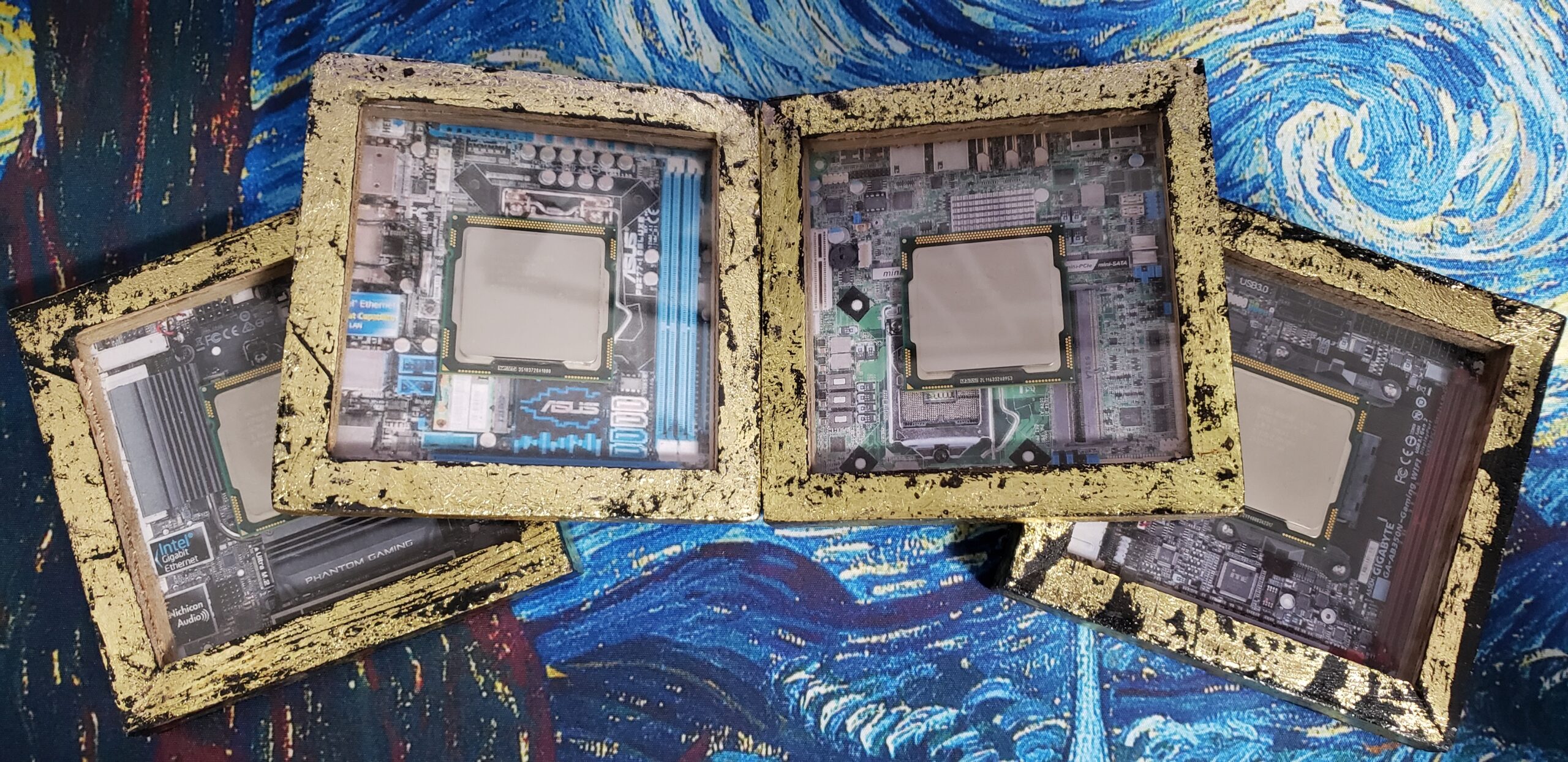 Drink Coaster CPU Shadow Boxes