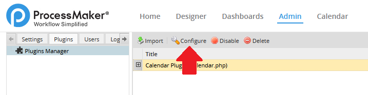 Using the Configure button in ProcessMaker Plugin Development